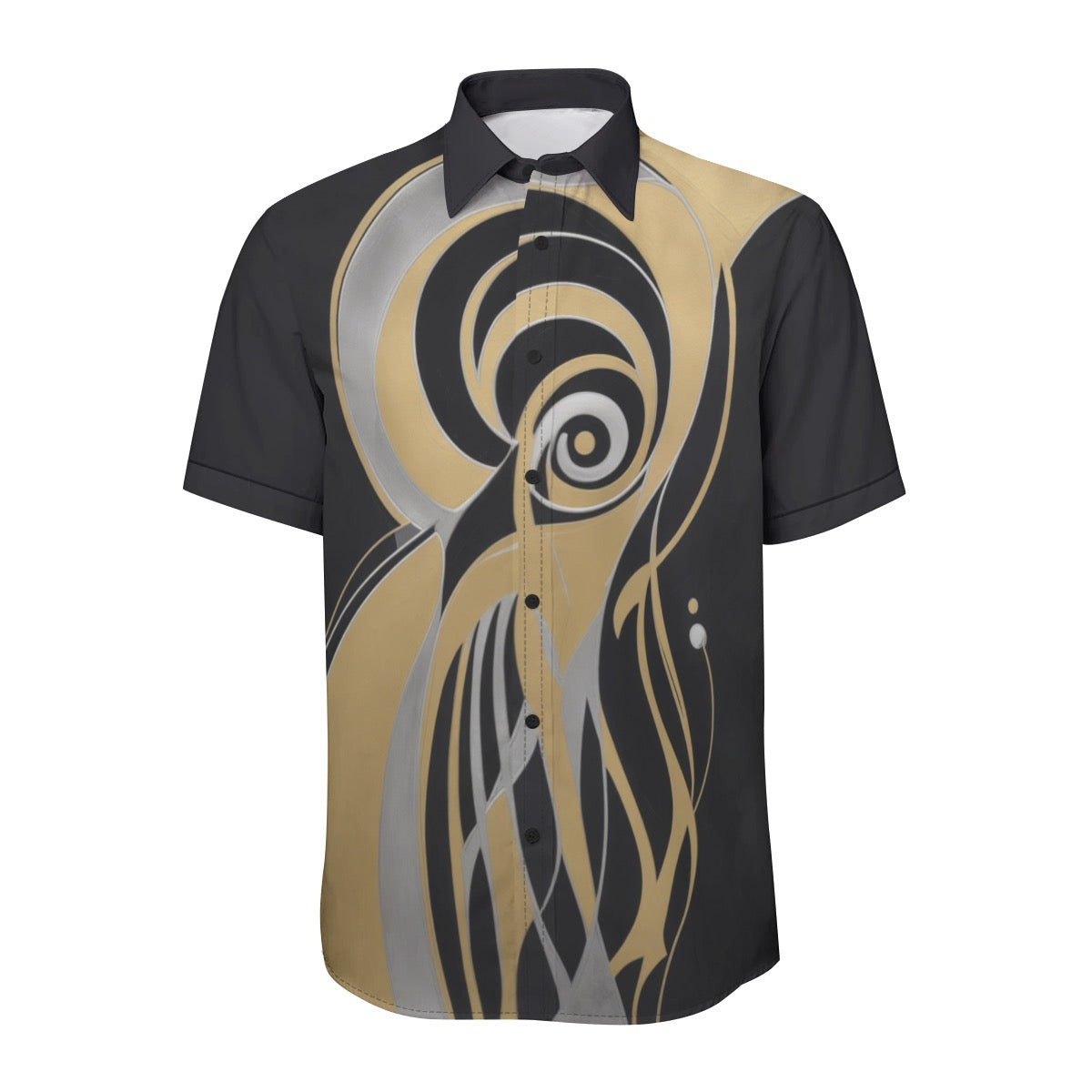 Hidden -- Unisex Collared Shirt