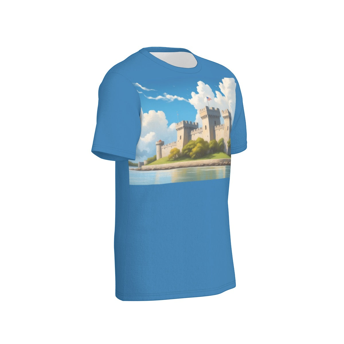 Fortress America -- Men's O-Neck T-Shirt | 190GSM Cotton