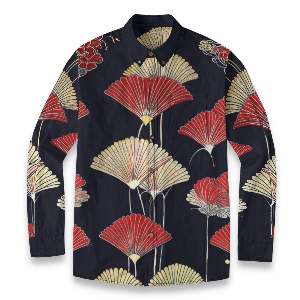 Shànzi -- Men's 100% Cotton LS Shirt