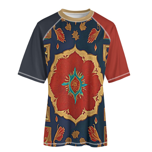 Tapas Gate -- Unisex Yoga Sports Short Sleeve T-Shirt
