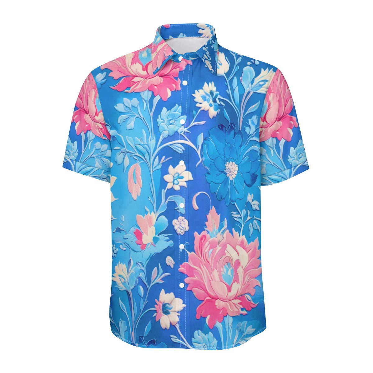 Nouveau Bleu -- Unisex Collared Shirt