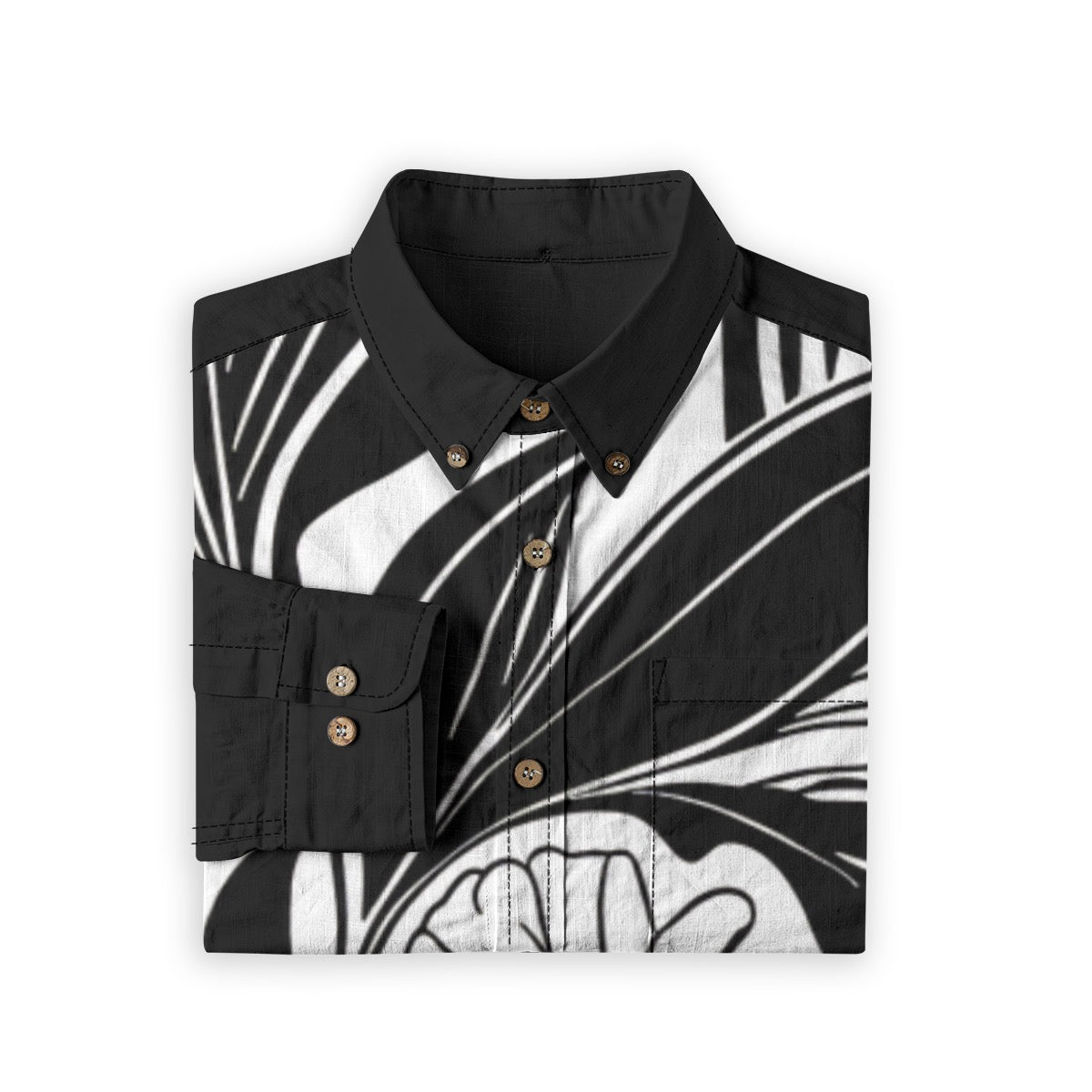 Ducie -- Men's 100% Cotton LS Shirt