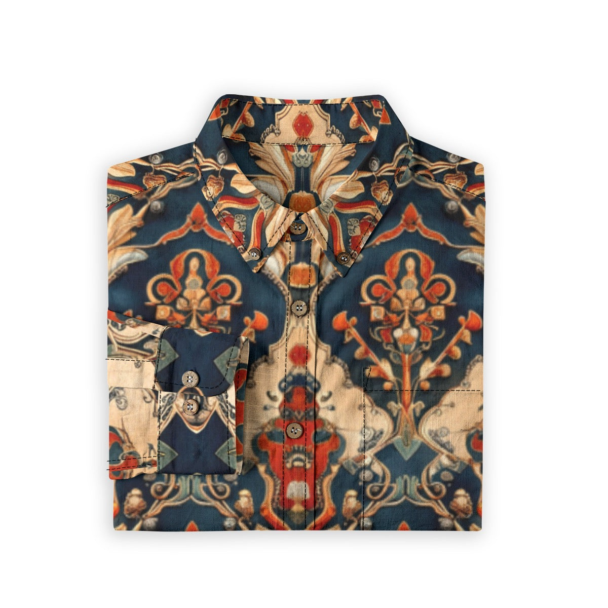 Pilsen -- Men's 100% Cotton LS Shirt