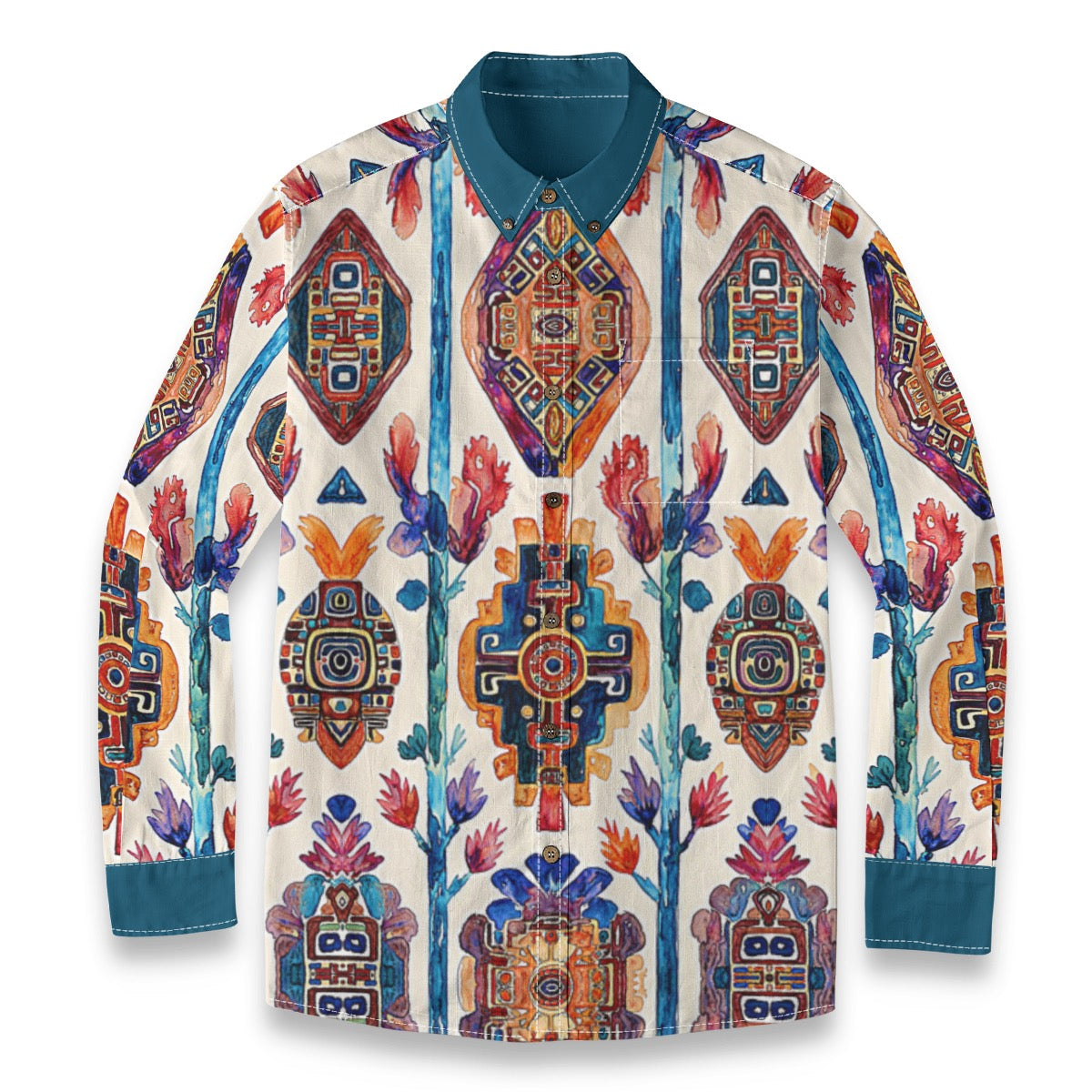 Texcoco -- Men's 100% Cotton LS Shirt