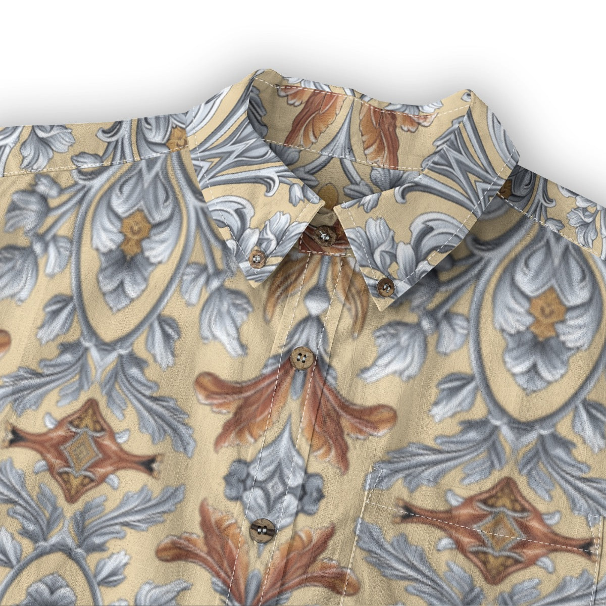 Leon -- Men's 100% Cotton LS Shirt