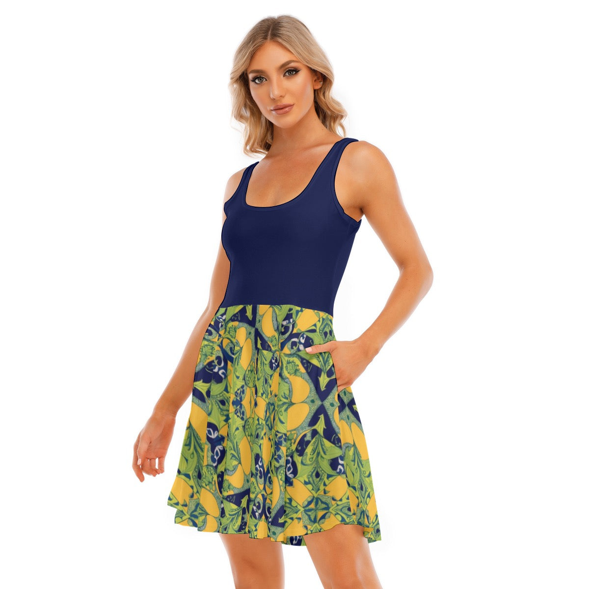 Summer Evening -- Women's Tank Vest Dress