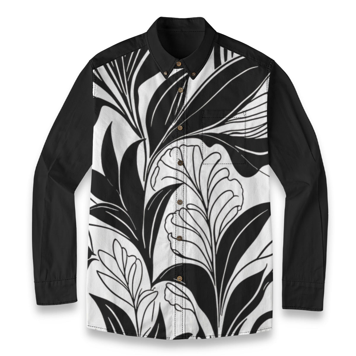 Ducie -- Men's 100% Cotton LS Shirt