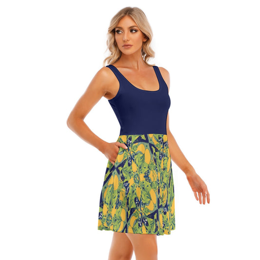 Summer Evening -- Women's Tank Vest Dress