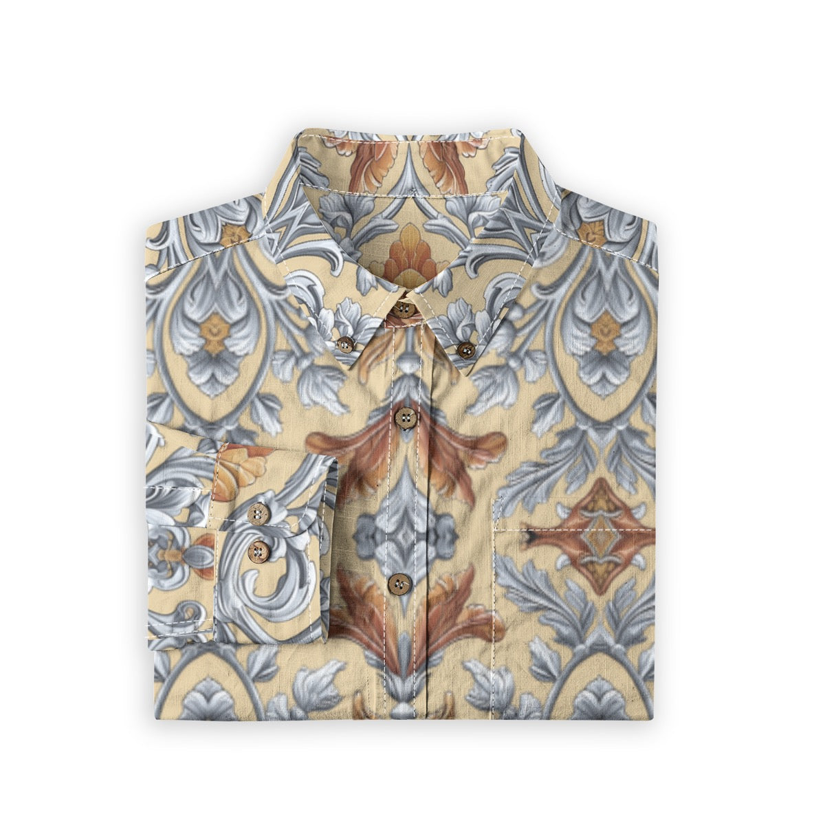 Leon -- Men's 100% Cotton LS Shirt