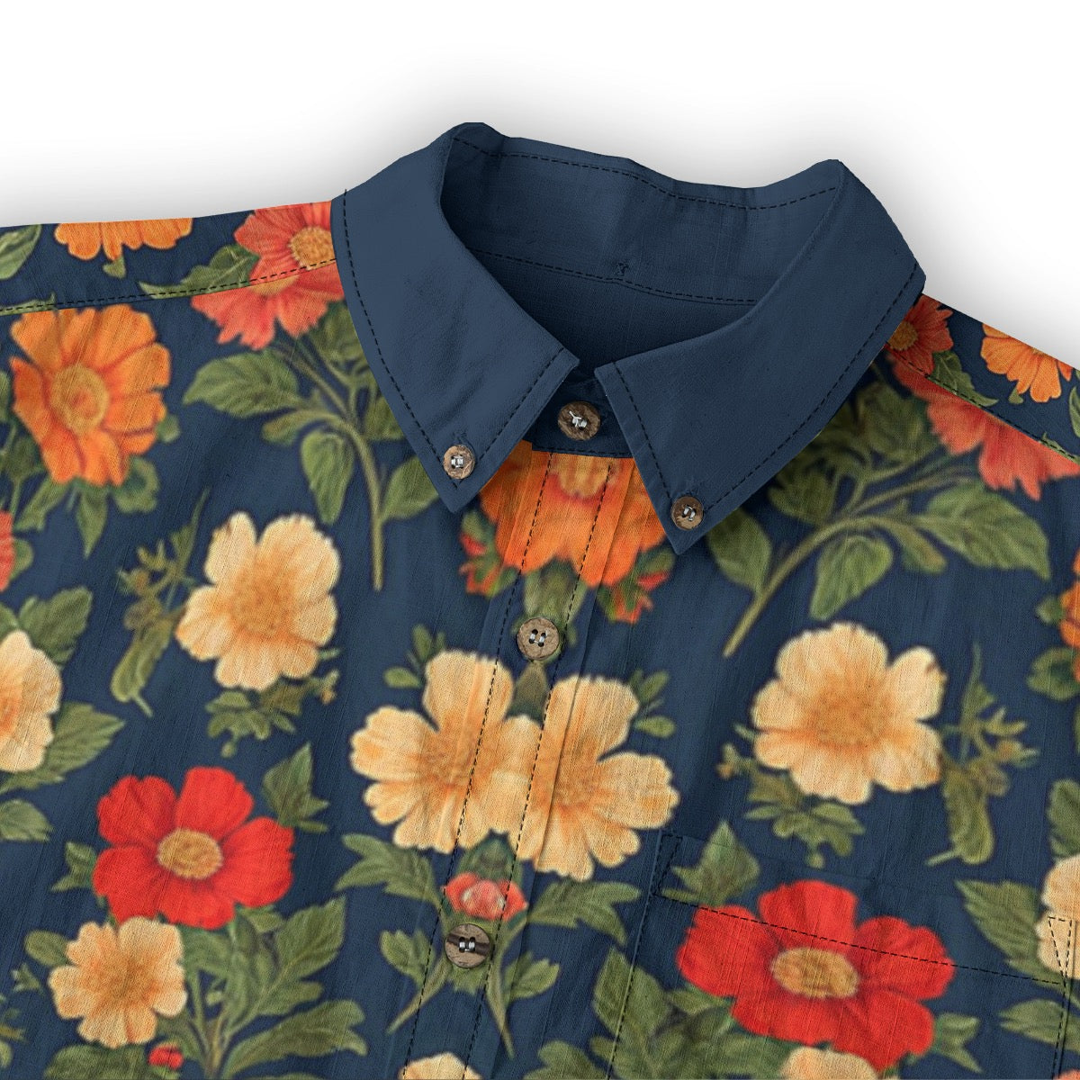 Nevis -- Men's 100% Cotton LS Shirt