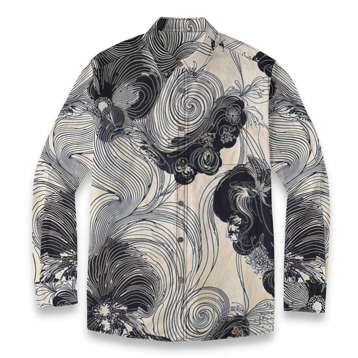 Pen and Ink -- Men's 100% Cotton LS Shirt