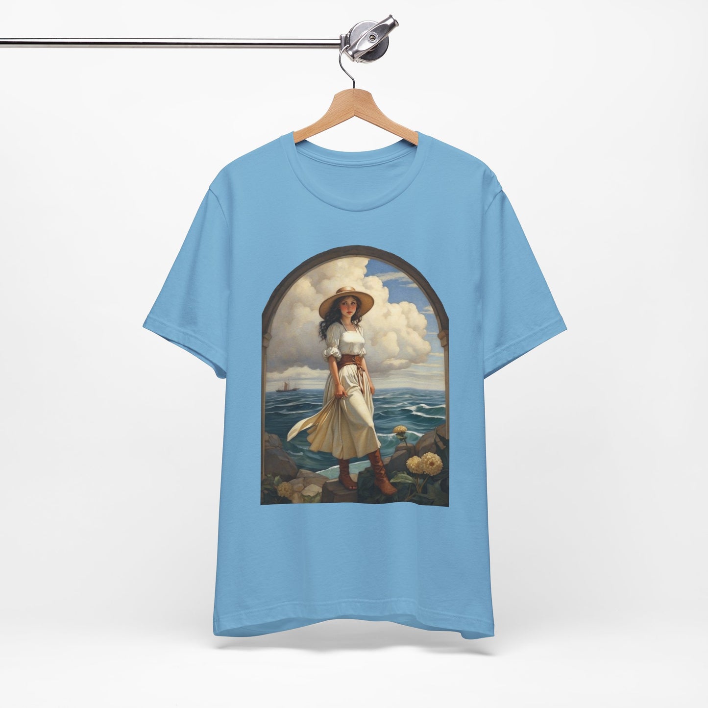 Beachside Unisex Tee - Margaret by the Shore Design