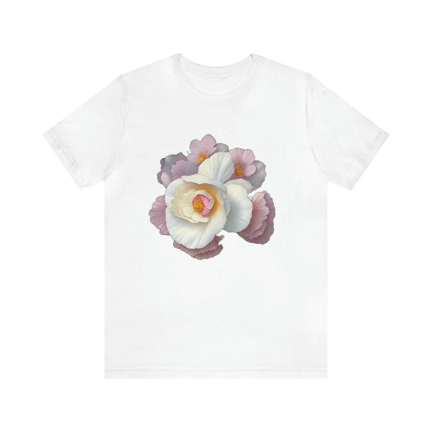 Wild Rose -- Unisex Jersey Short Sleeve Tee