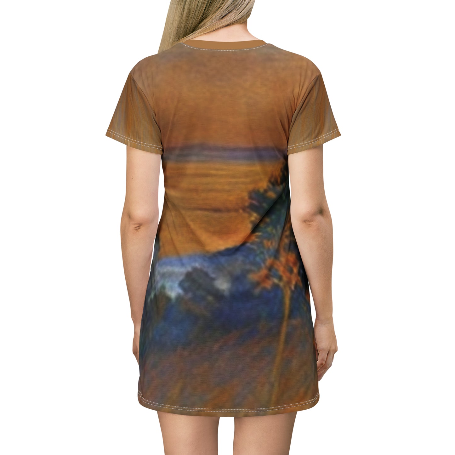 Grasslands Girl -- T-Shirt Dress (AOP)
