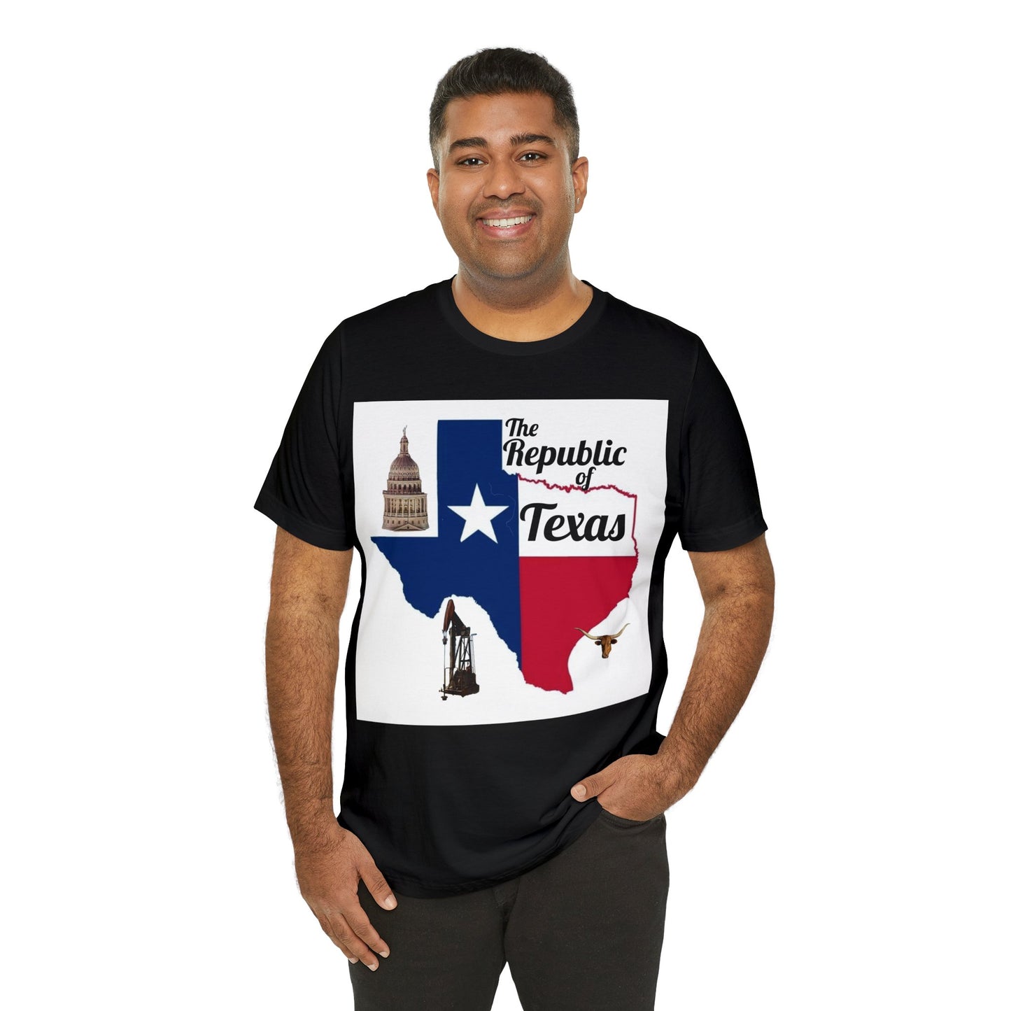 Rebublic of Texas -- Unisex Jersey Short Sleeve Tee