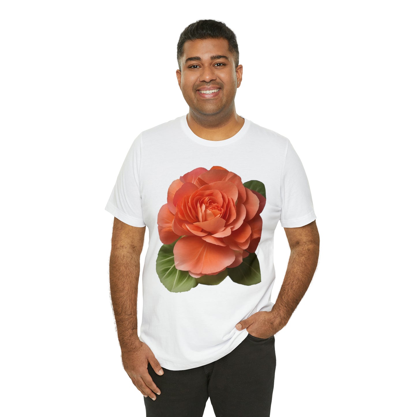 Tuberous Begonia -- Unisex Jersey Short Sleeve Tee