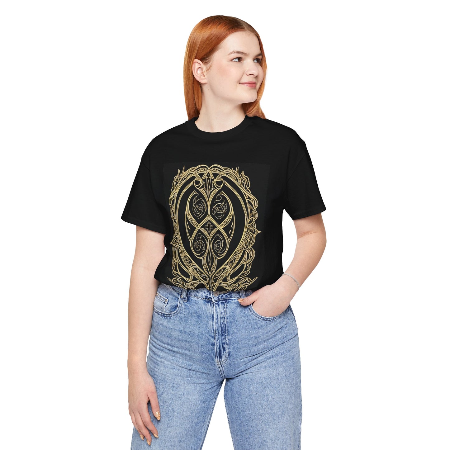 Vintage Scroll Unisex Tee - Old School Scrolling Design