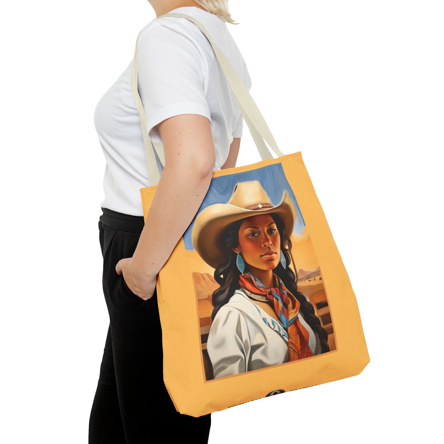 Cowgirl/boy Tote Bag (AOP)