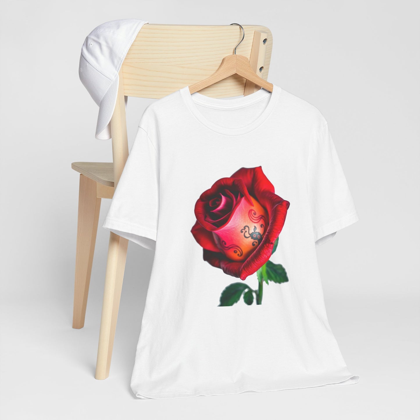 Rose Print Tee
