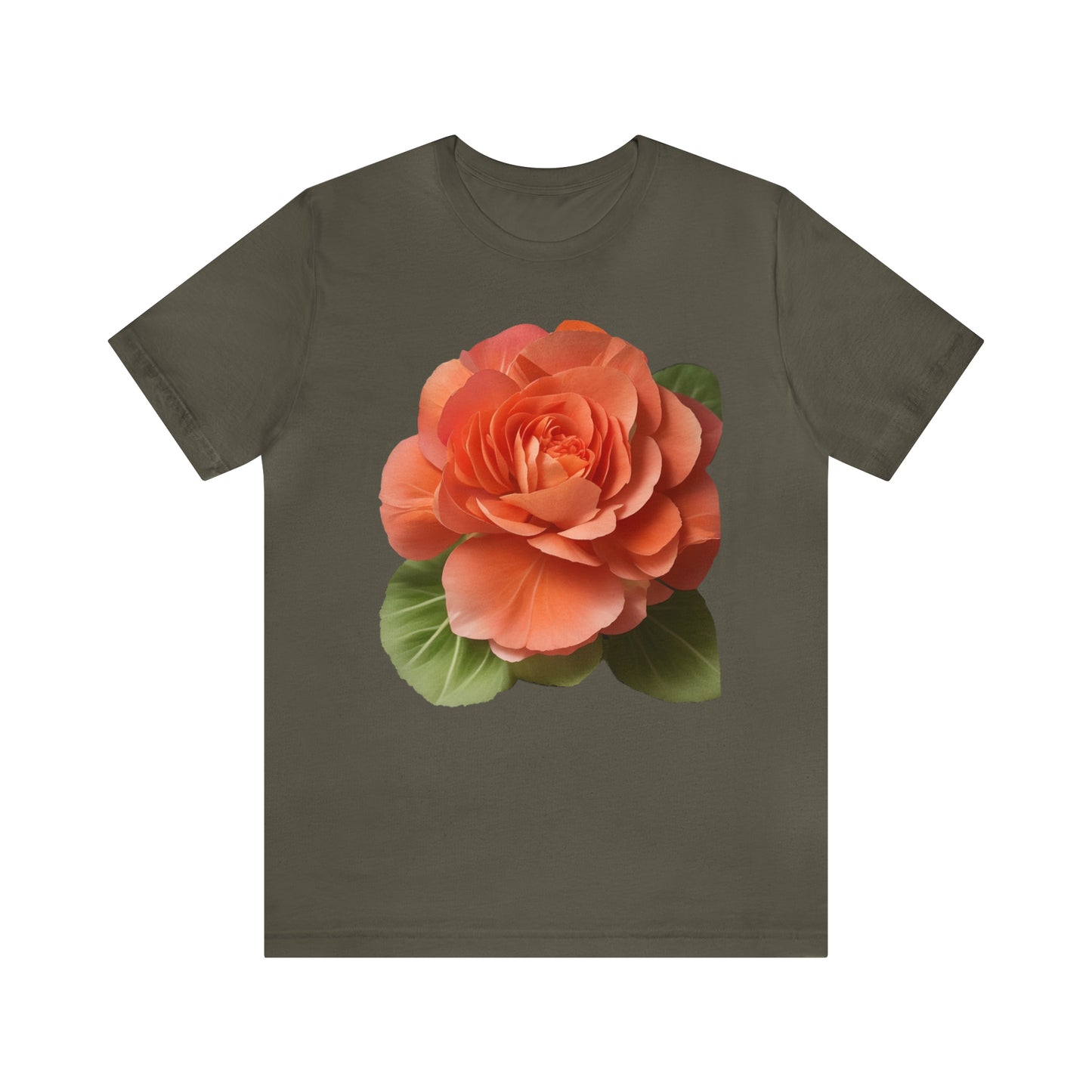 Tuberous Begonia -- Unisex Jersey Short Sleeve Tee