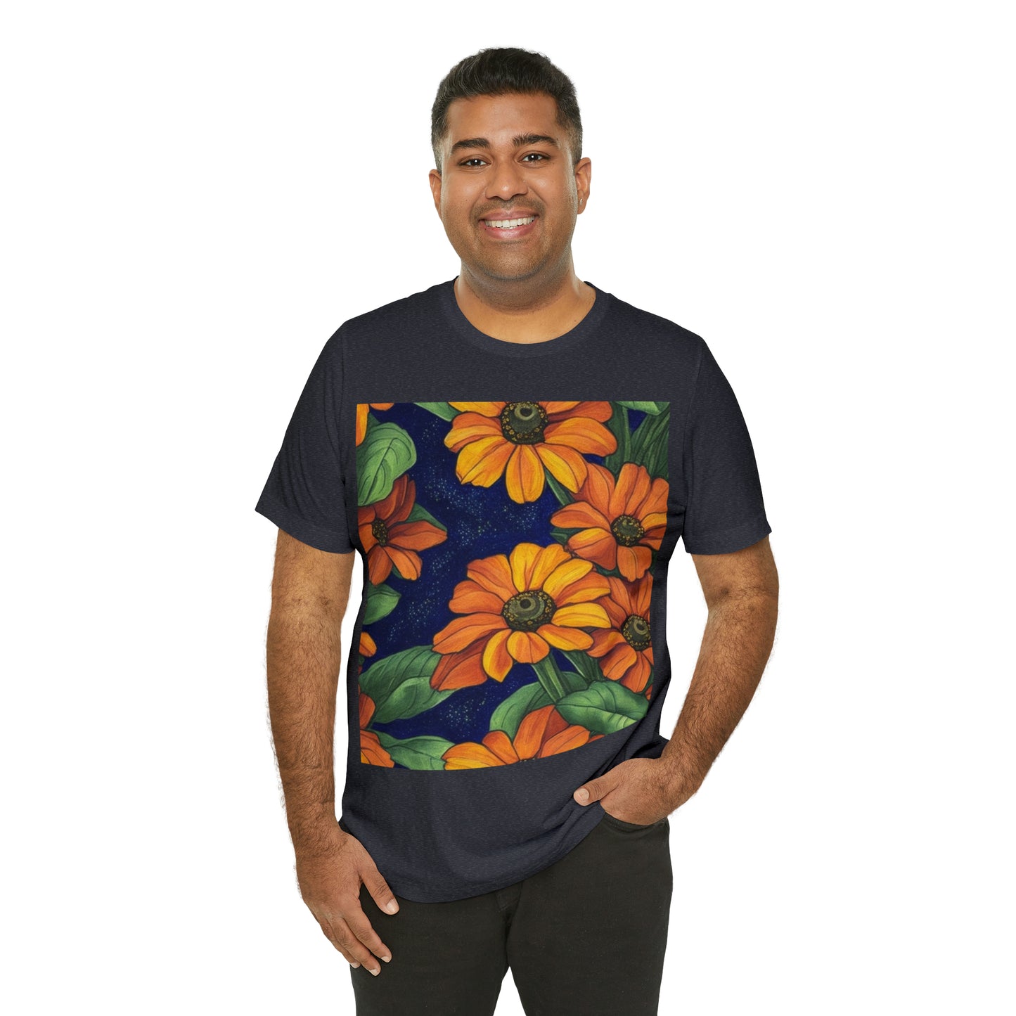 Black-Eyed-Susans -- Unisex Jersey Short Sleeve Tee
