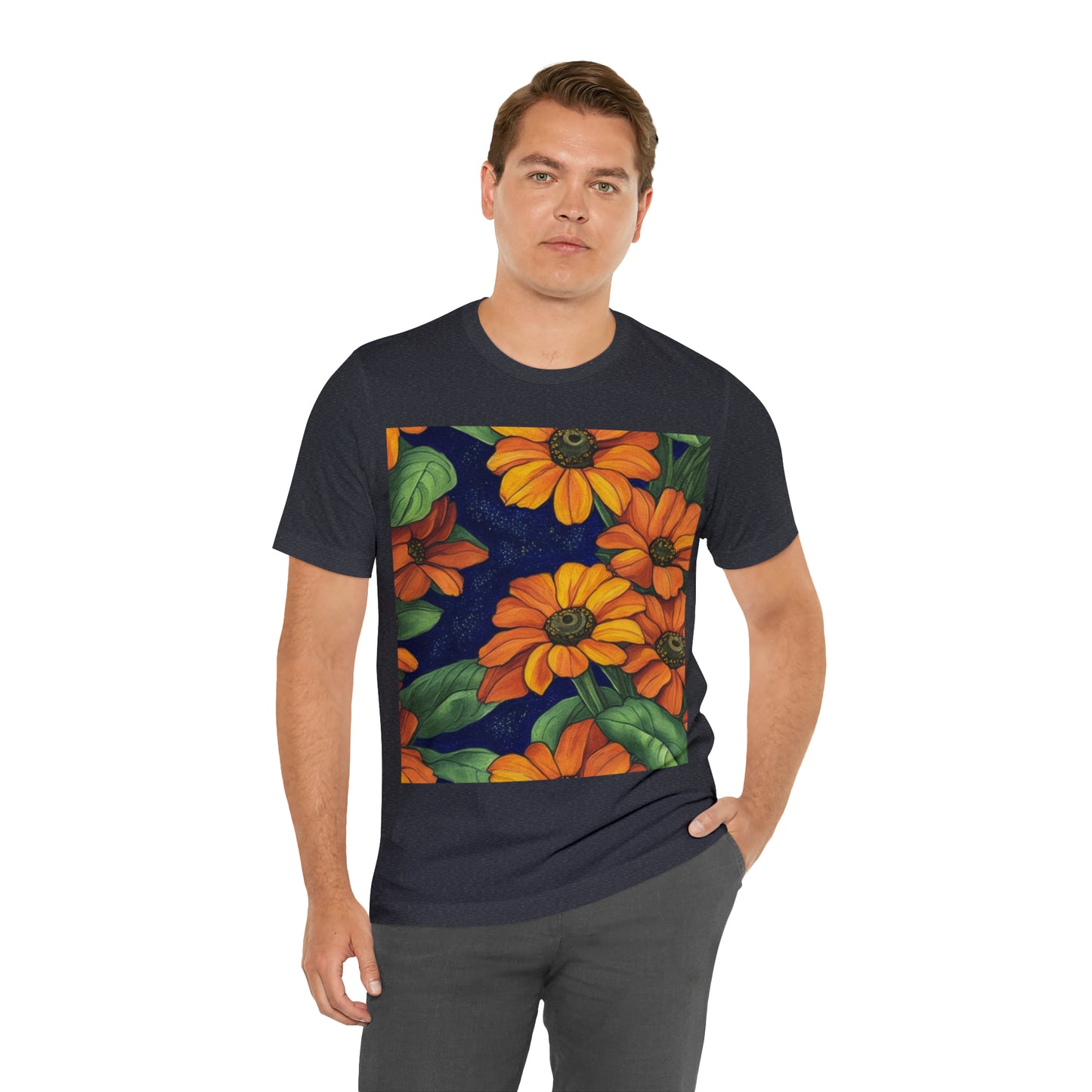 Black-Eyed-Susans -- Unisex Jersey Short Sleeve Tee