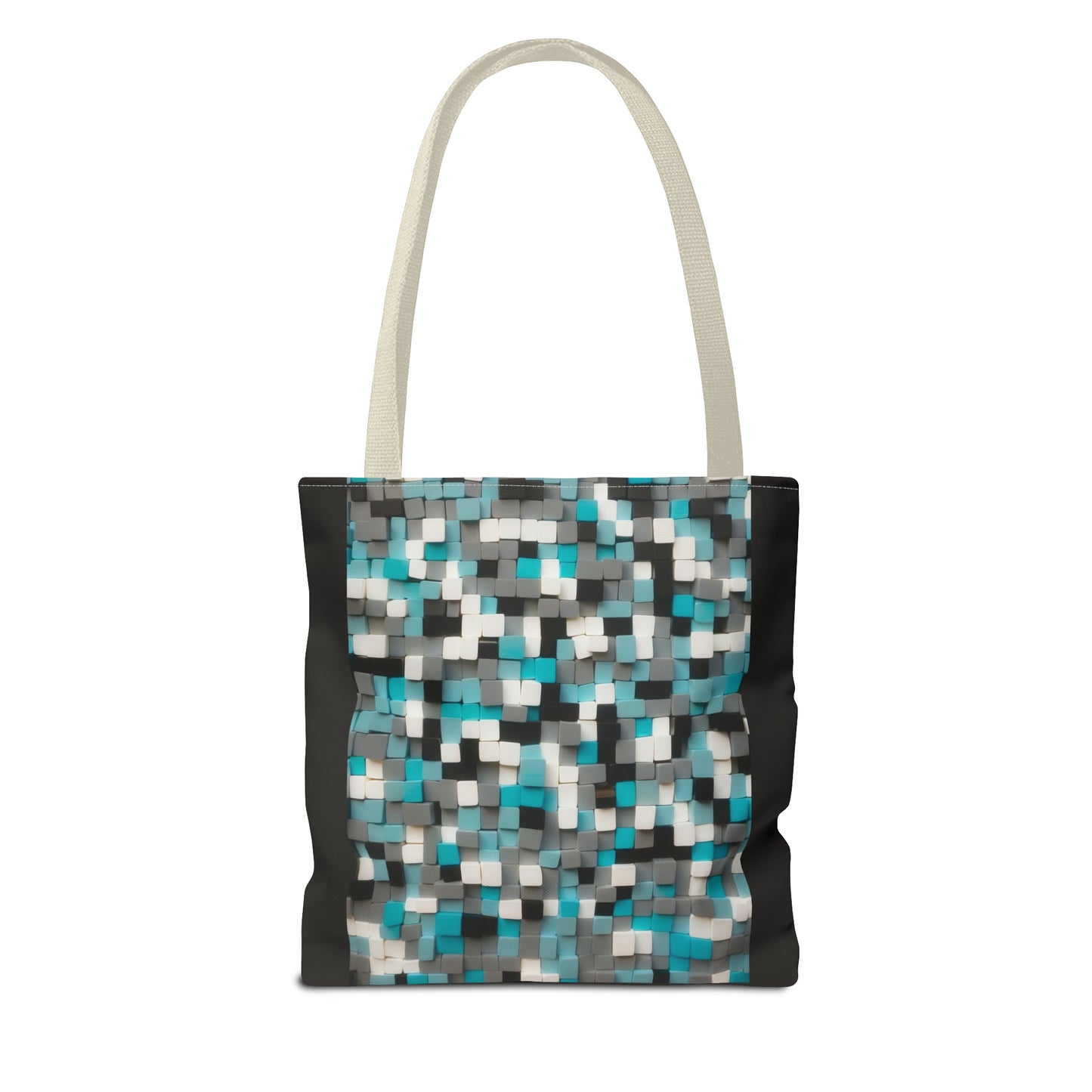 Chevron & Block Tote Bag (AOP)
