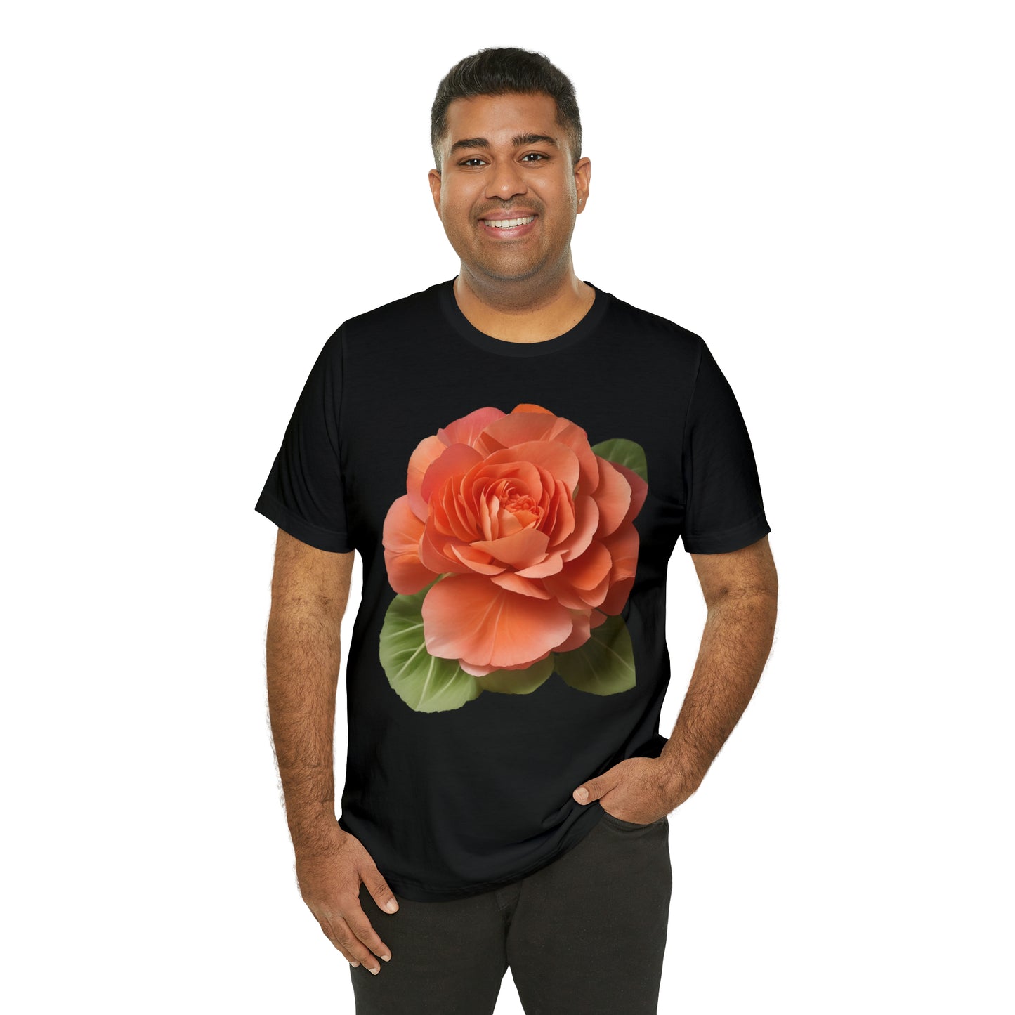 Tuberous Begonia -- Unisex Jersey Short Sleeve Tee