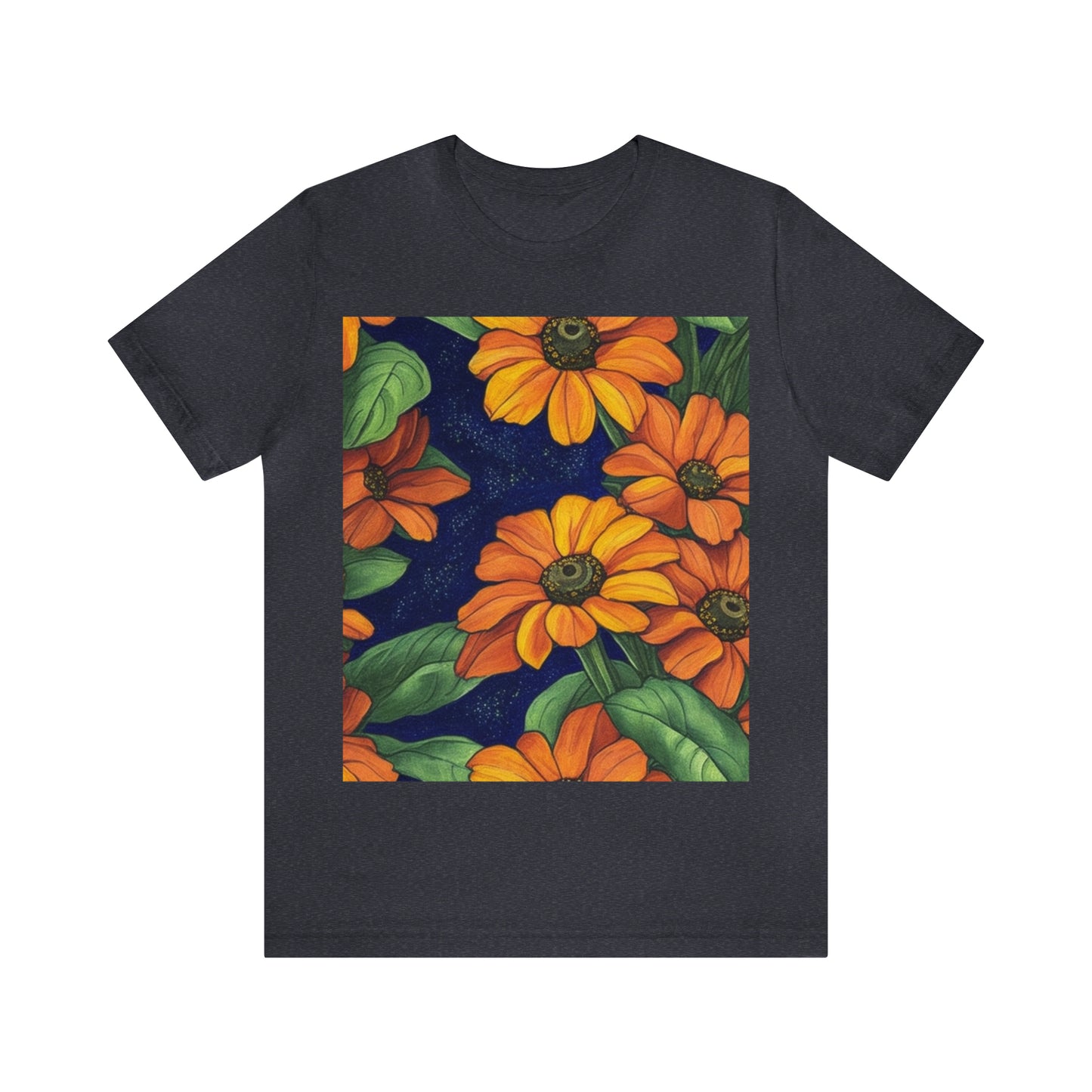Black-Eyed-Susans -- Unisex Jersey Short Sleeve Tee