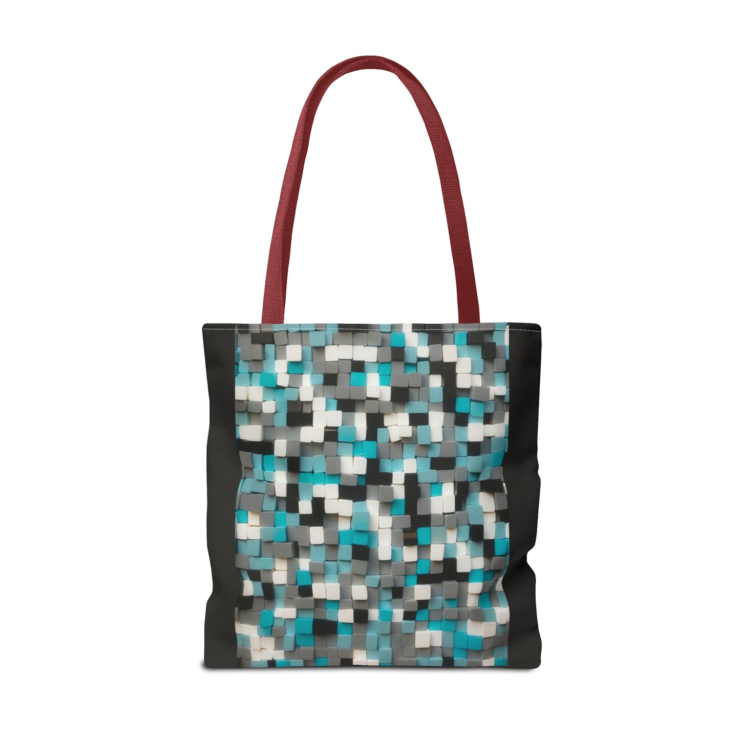 Chevron & Block Tote Bag (AOP)