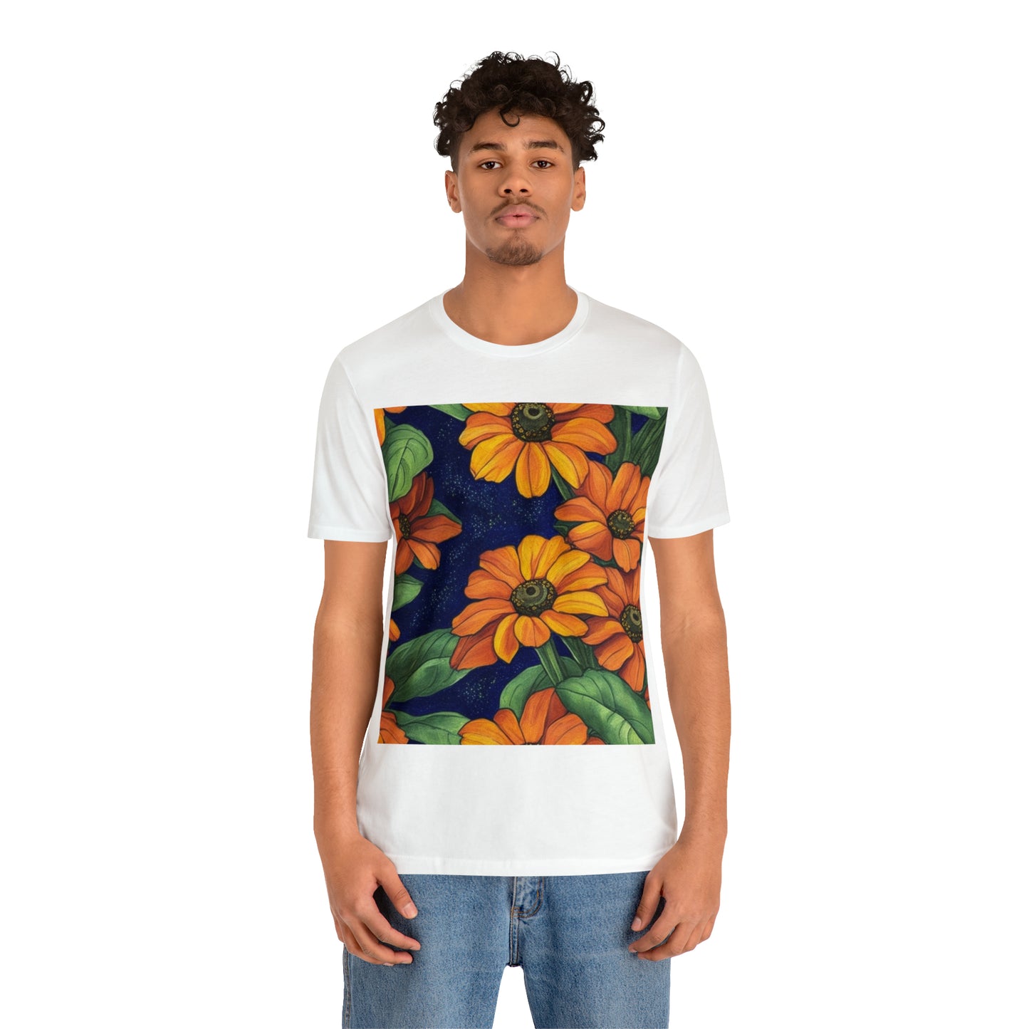 Black-Eyed-Susans -- Unisex Jersey Short Sleeve Tee