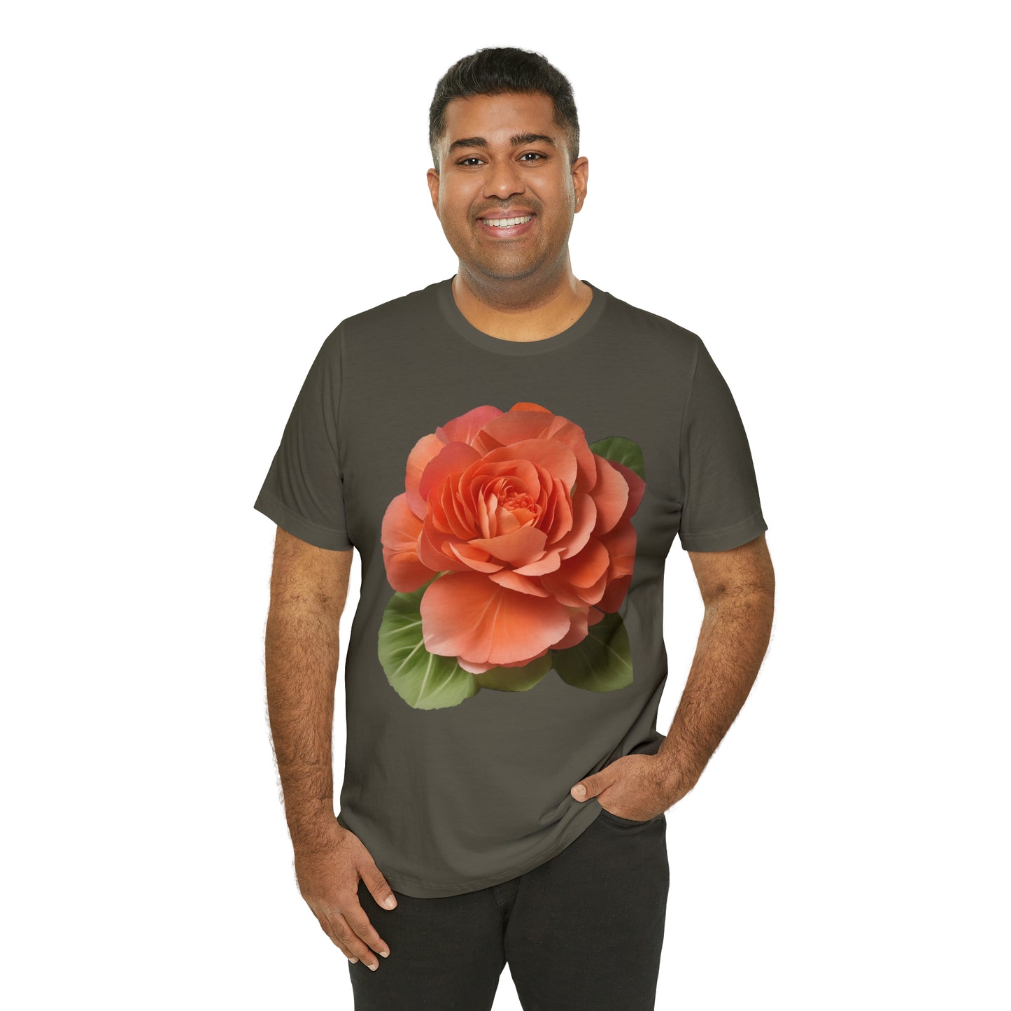Tuberous Begonia -- Unisex Jersey Short Sleeve Tee