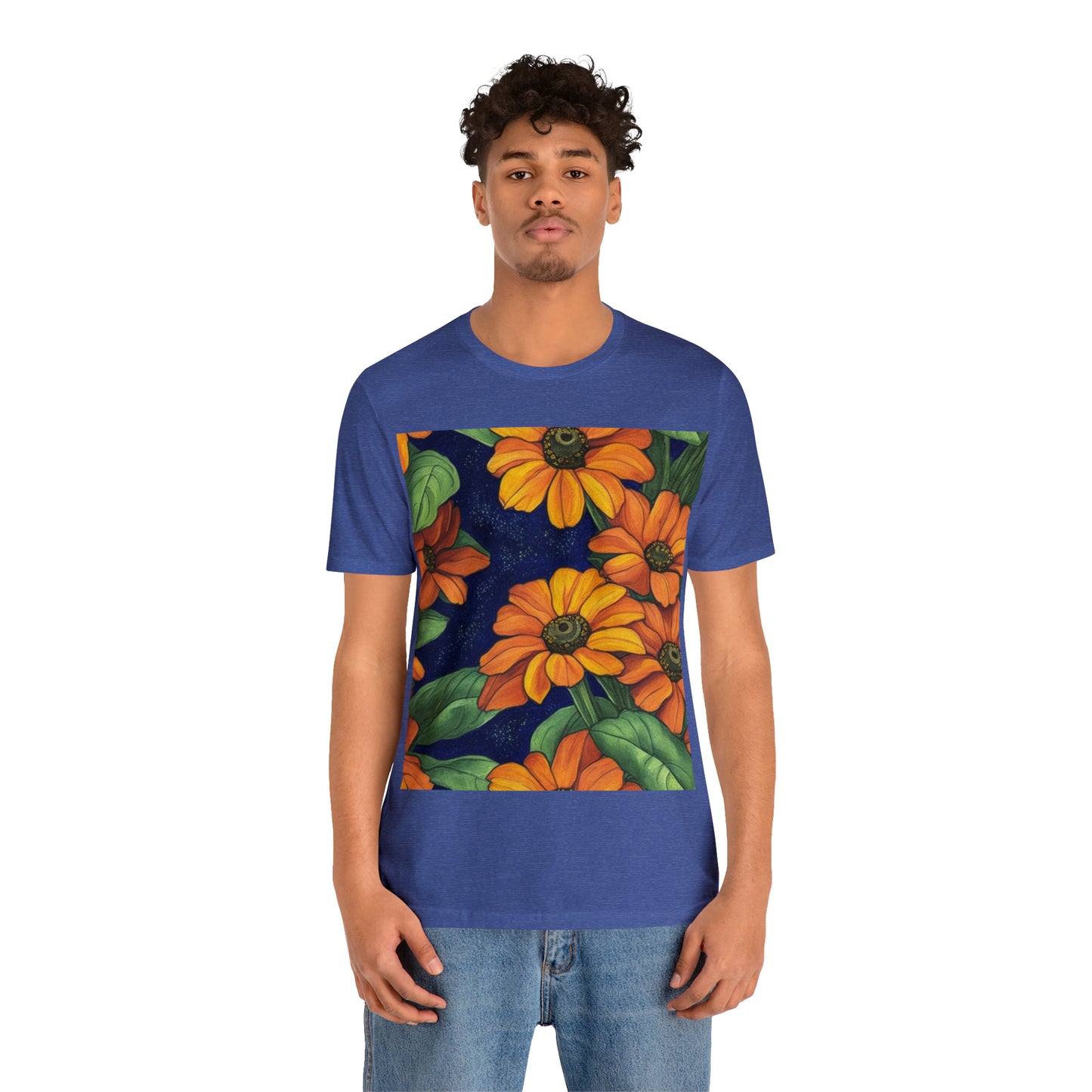 Black-Eyed-Susans -- Unisex Jersey Short Sleeve Tee
