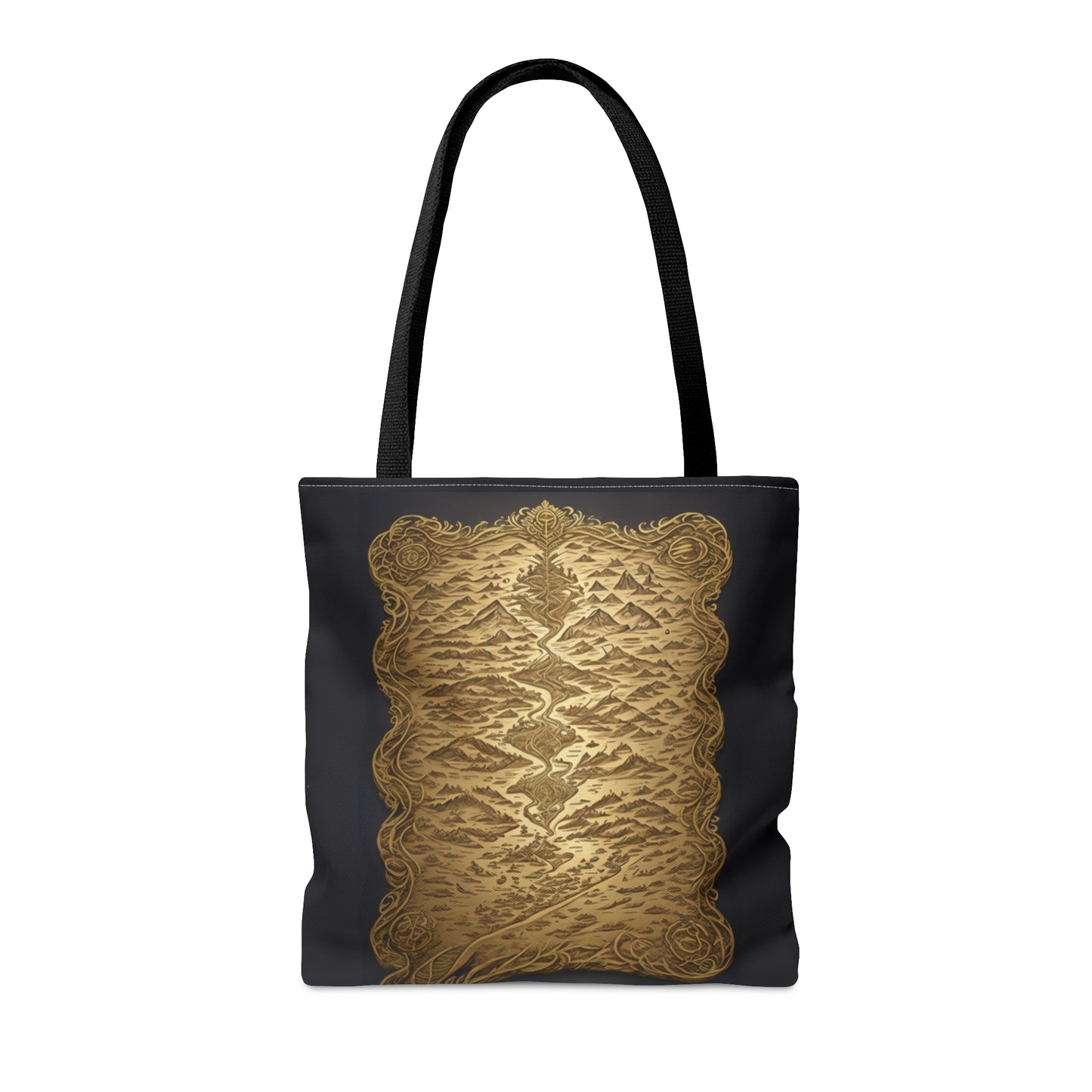 The Road Less Traveled Tote Bag (AOP)