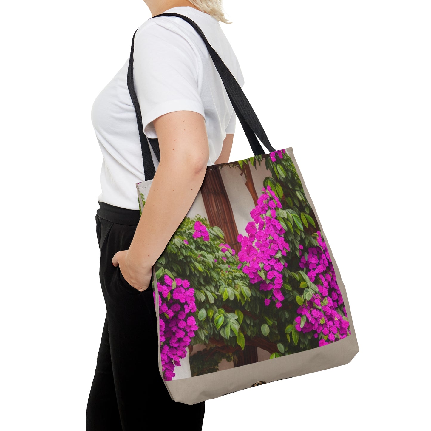 Bougainvillea Tote Bag (AOP)