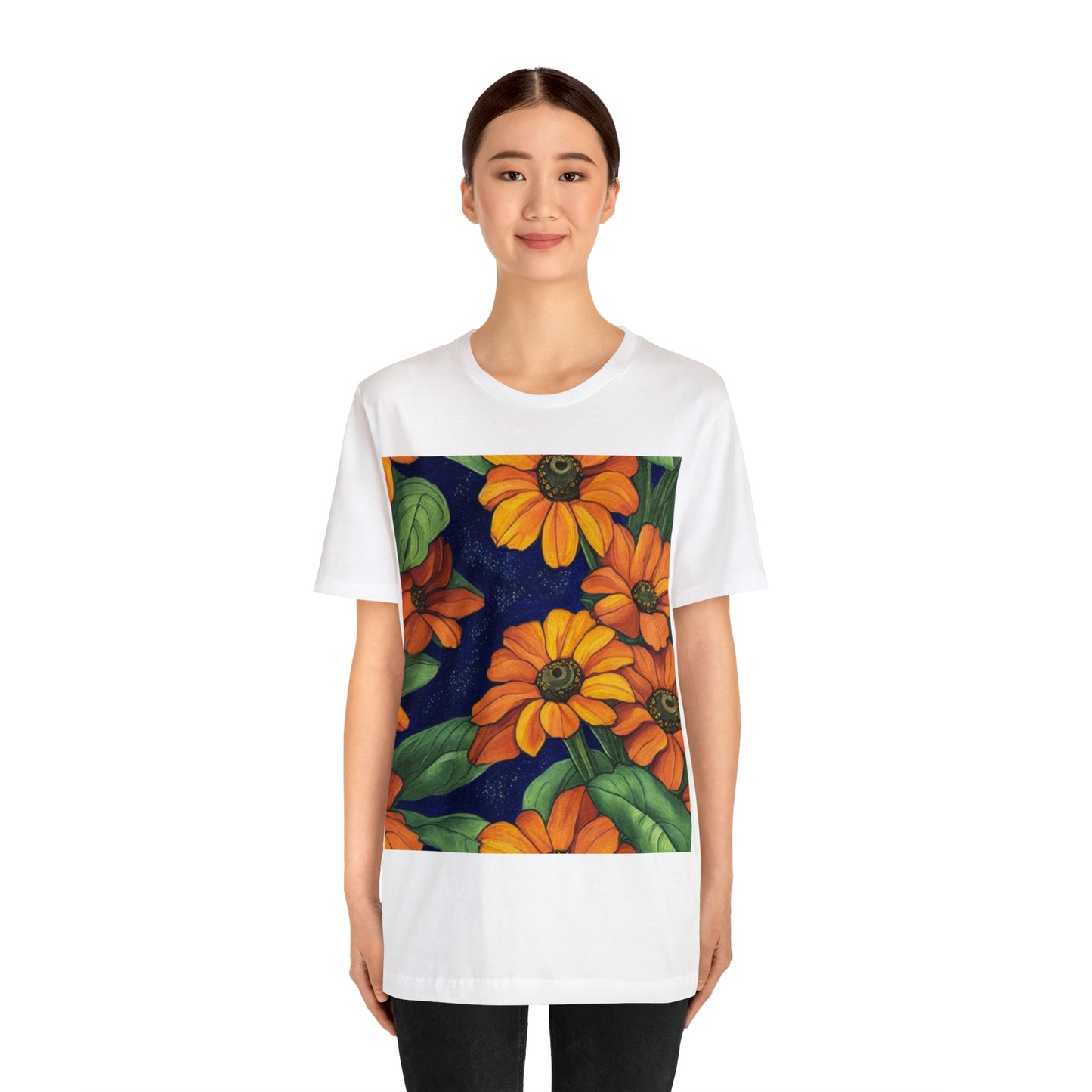 Black-Eyed-Susans -- Unisex Jersey Short Sleeve Tee