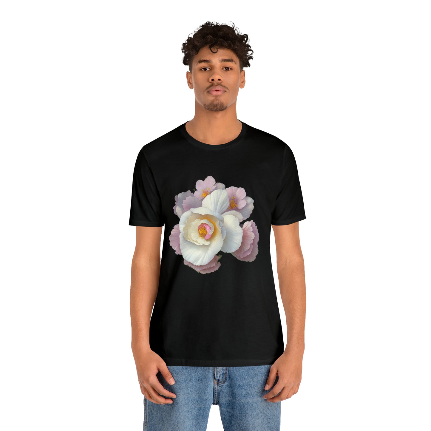 Wild Rose -- Unisex Jersey Short Sleeve Tee