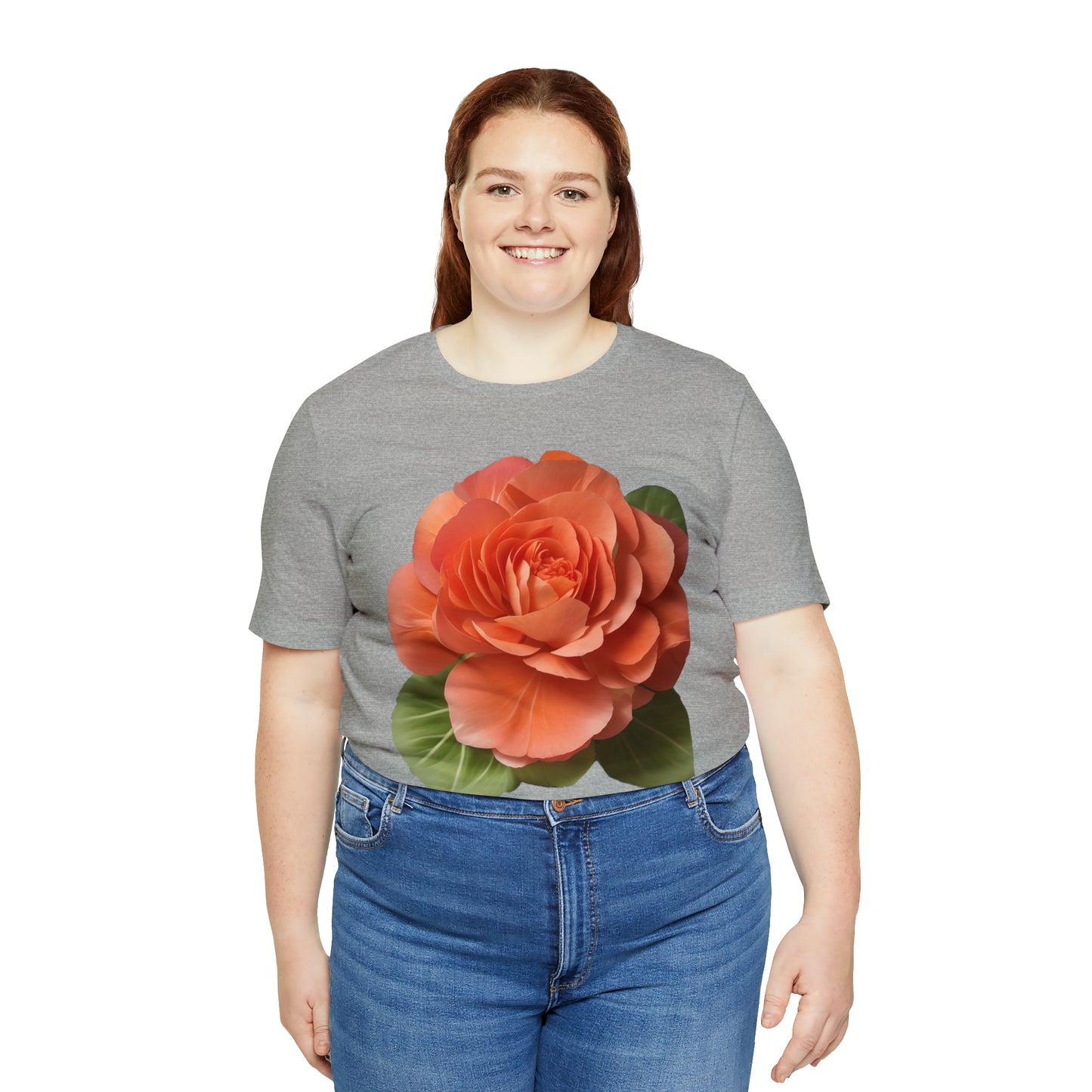 Tuberous Begonia -- Unisex Jersey Short Sleeve Tee