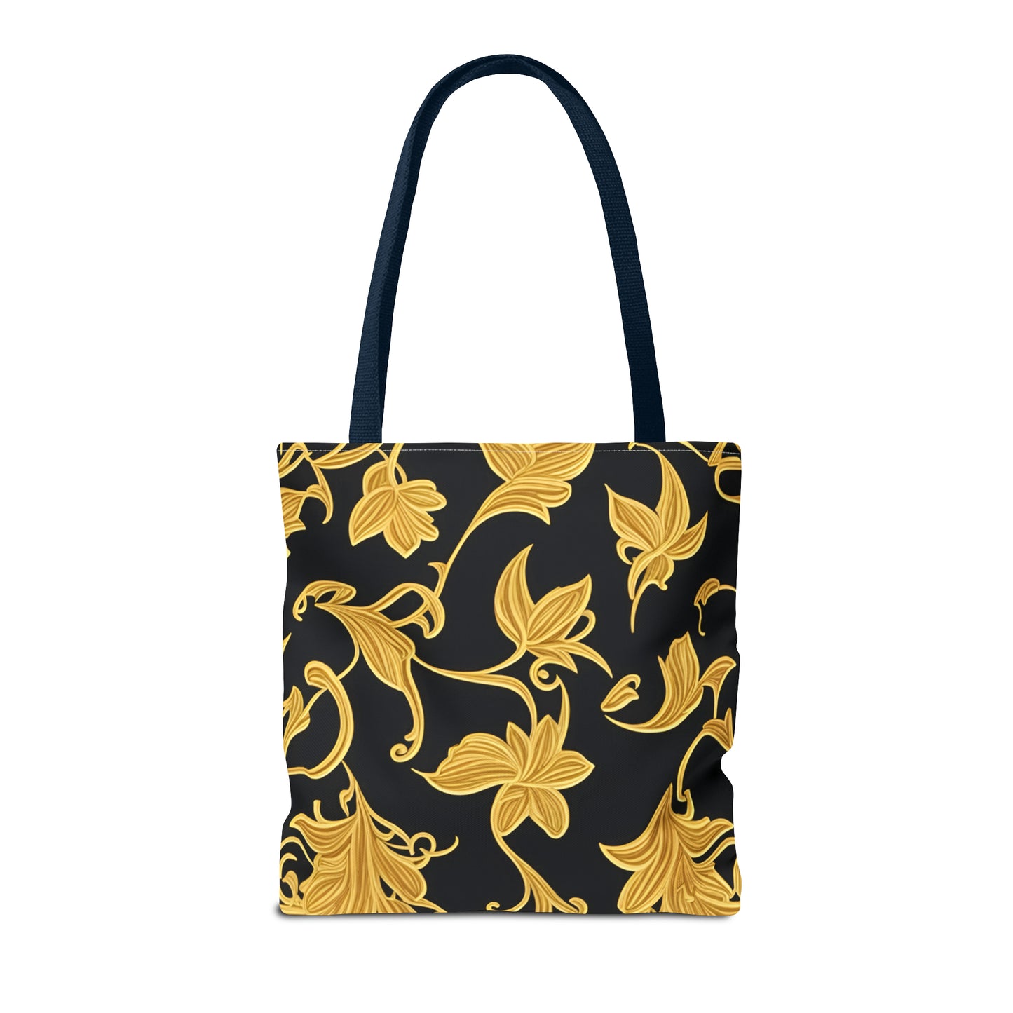 Gold & Black Tote Bag (AOP)