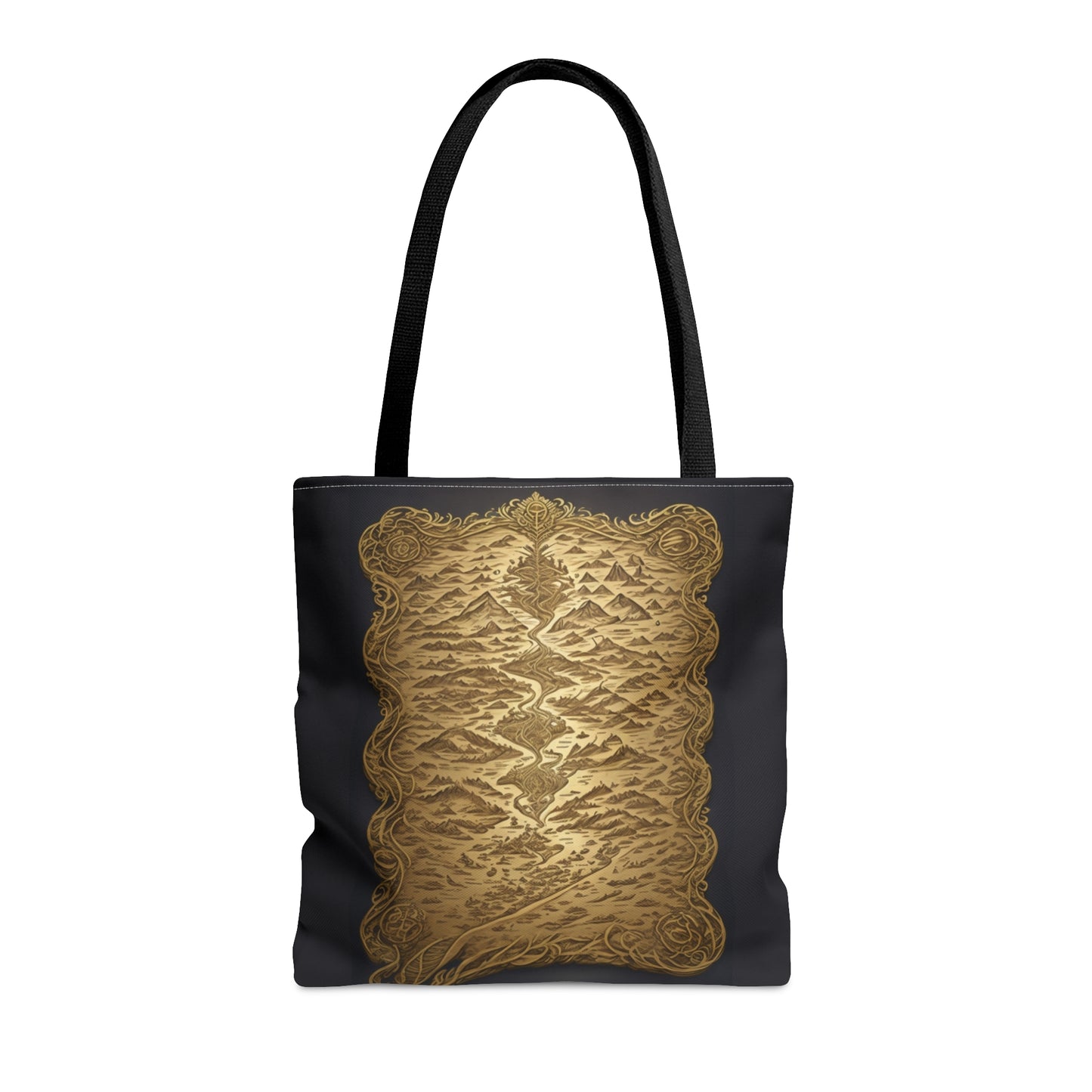 The Road Less Traveled Tote Bag (AOP)