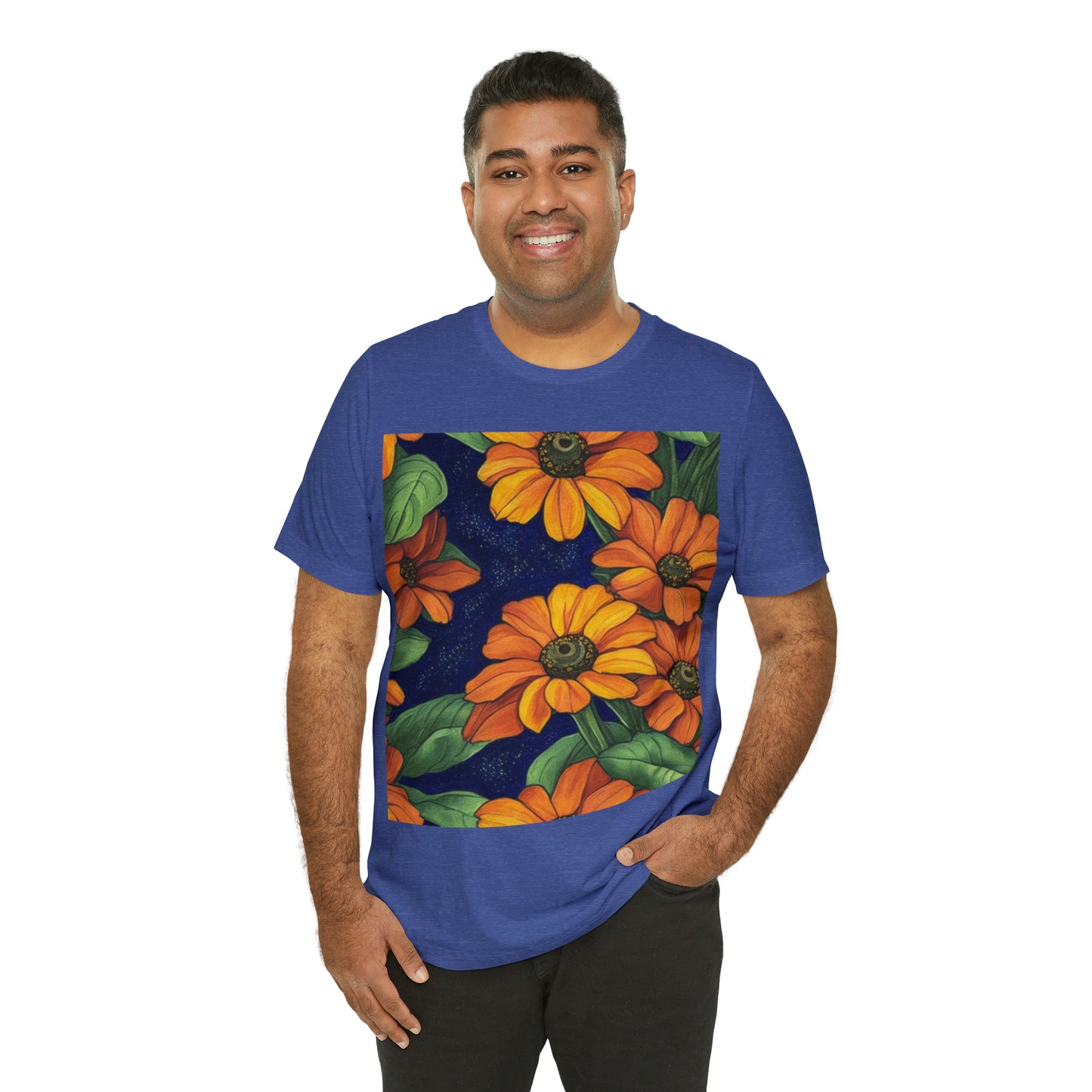 Black-Eyed-Susans -- Unisex Jersey Short Sleeve Tee
