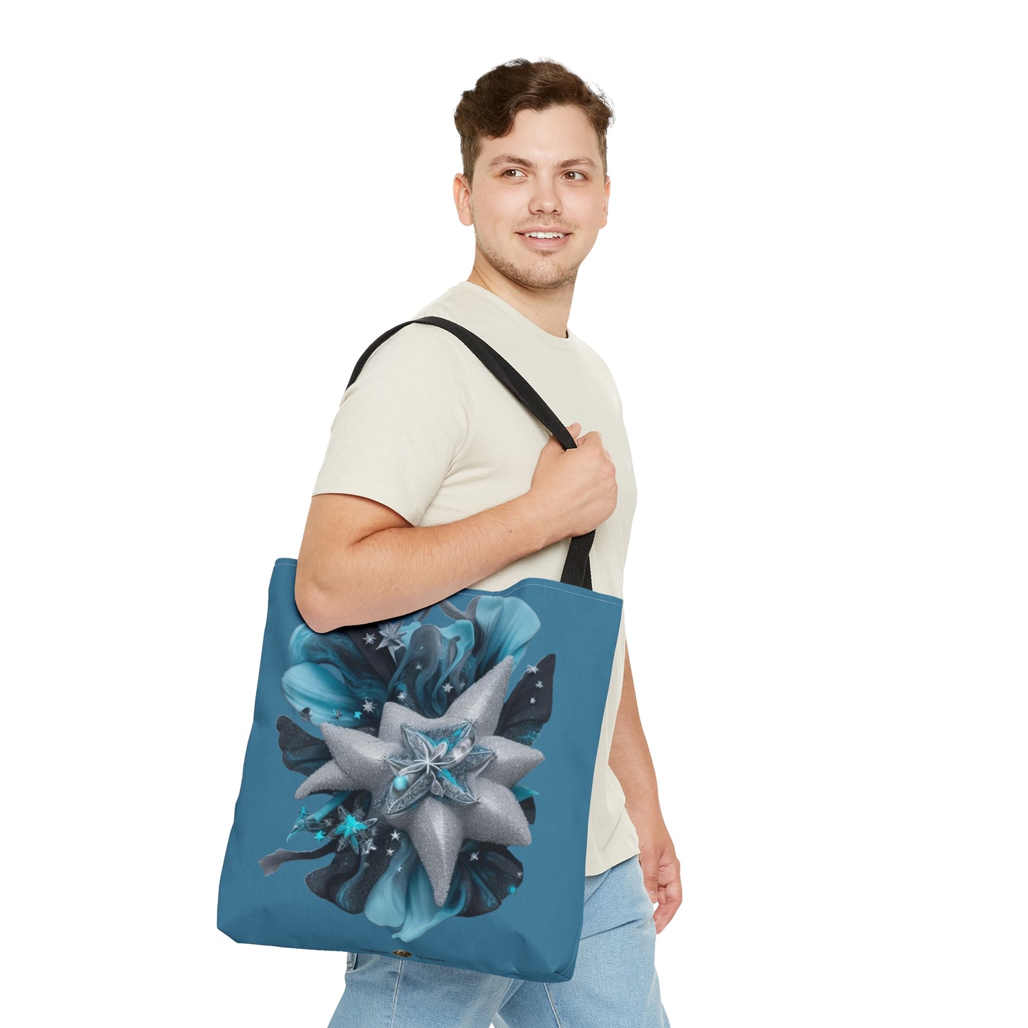The Seas Too Tote Bag (AOP)