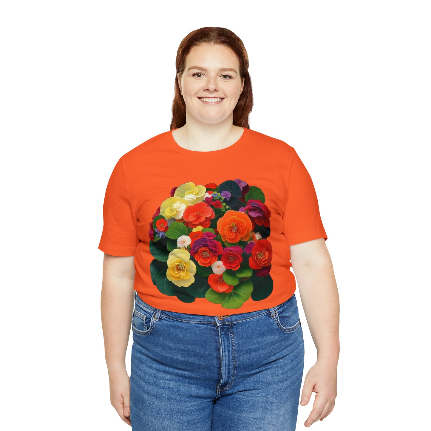 Begonia -- Unisex Jersey Short Sleeve Tee