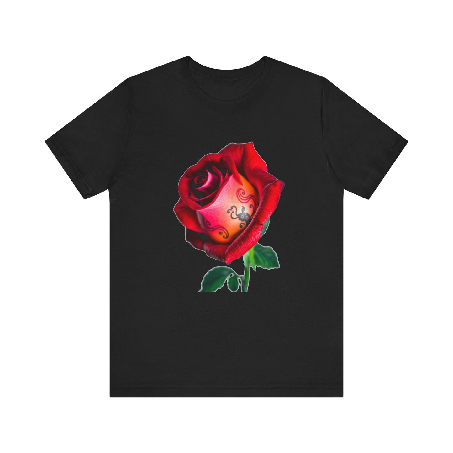 Rose Print Tee
