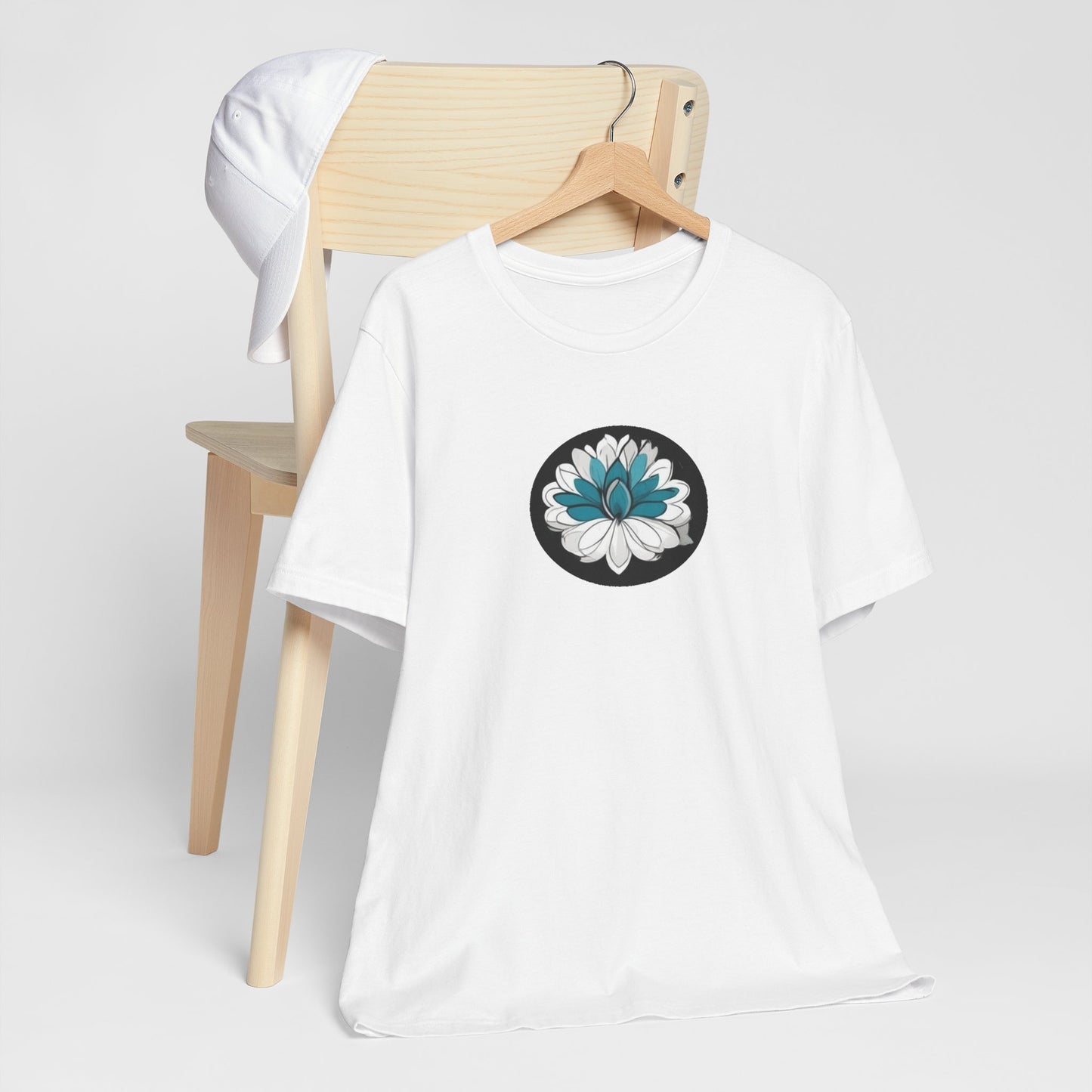 Turquoise Lotus T-Shirt