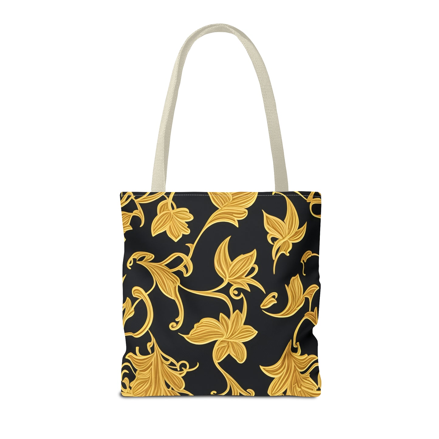 Gold & Black Tote Bag (AOP)