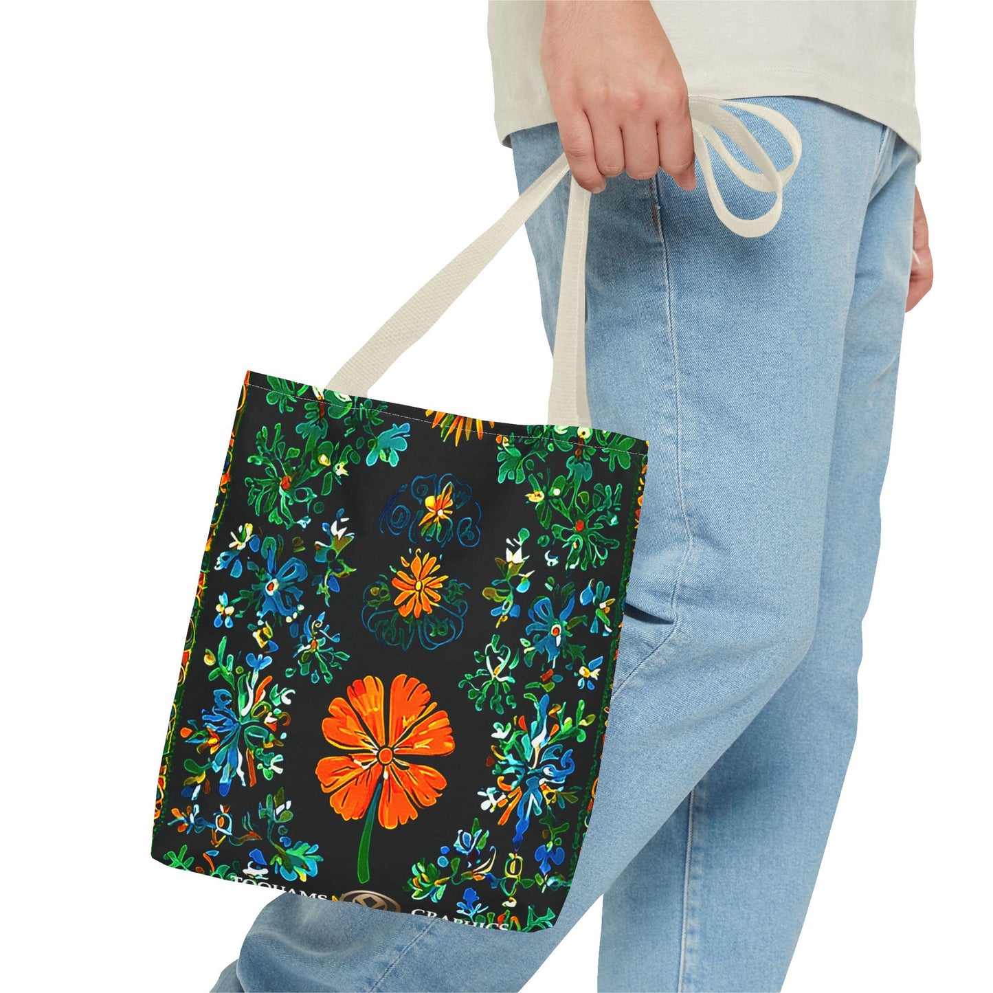 Her House - Vibrant Floral Tote Bag - Perfect for Everyday Use & Special Occasions