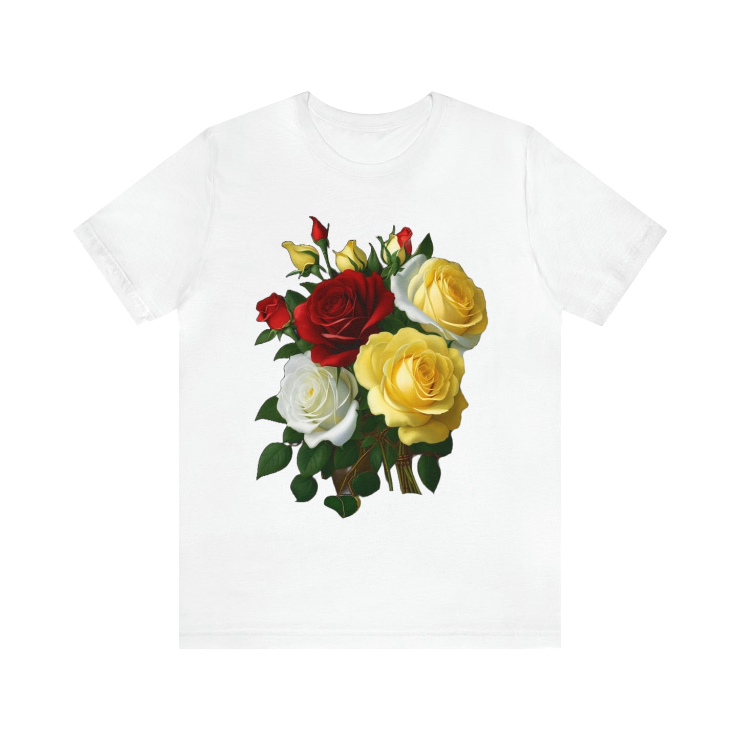 Roses -- Unisex Jersey Short Sleeve Tee