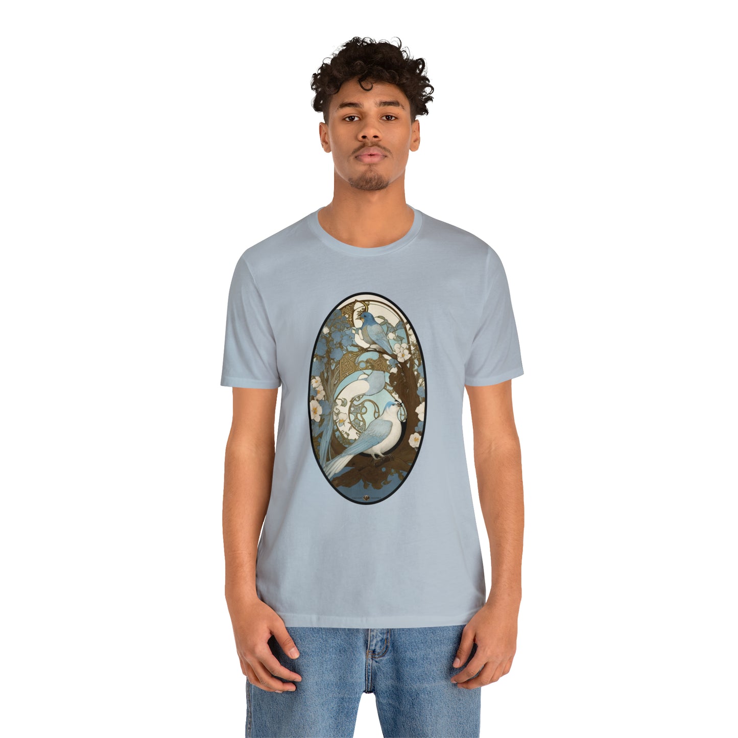 Two Birds -- Unisex Jersey Short Sleeve Tee