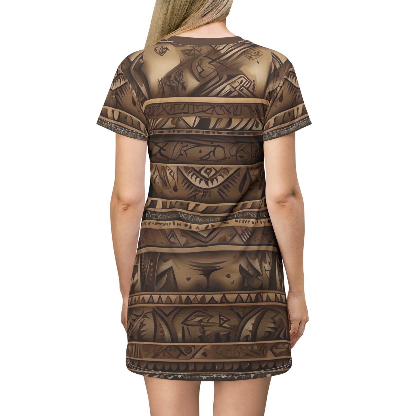 San -- T-Shirt Dress (AOP)